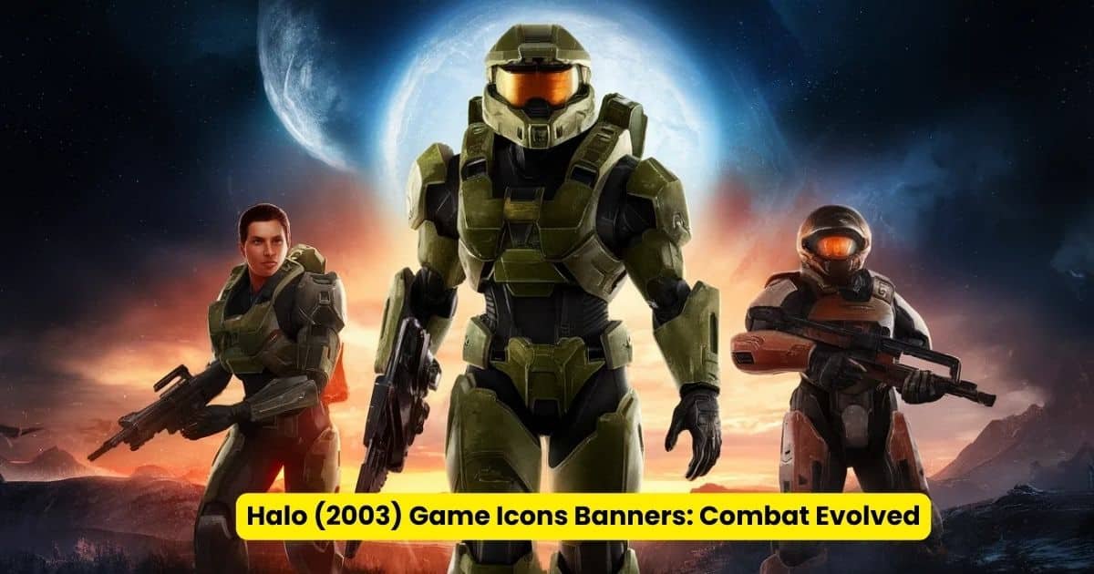 halo (2003) game icons banners